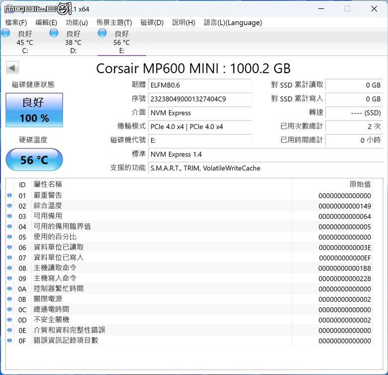 CORSAIR MP600 MINI SSD 固態硬碟開箱實測 讓 PC 遊戲掌機容量再加倍！