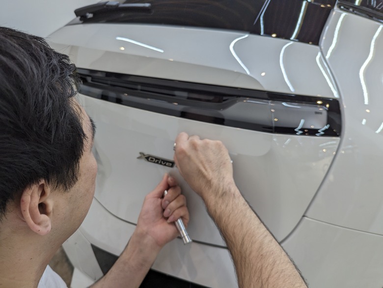德國車就是要包德國膜-BMW IX包膜施工分享