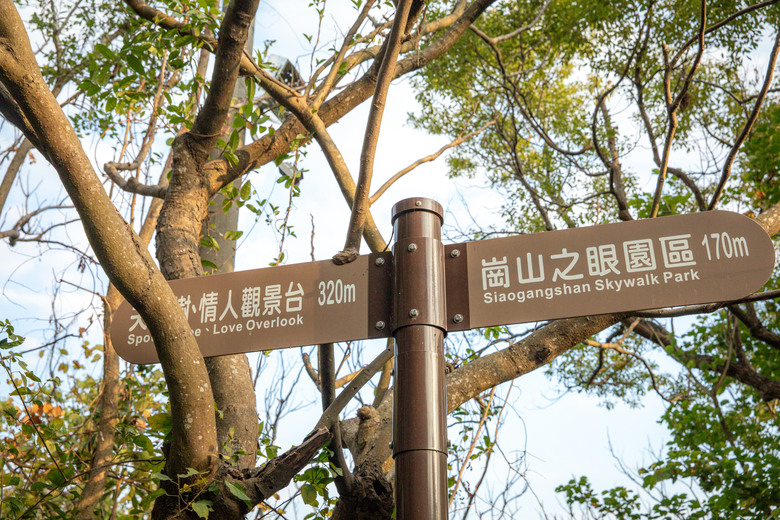 點我看大圖 【小惡魔金龍踏春】高雄小崗山健行步道、崗山之眼天空廊道