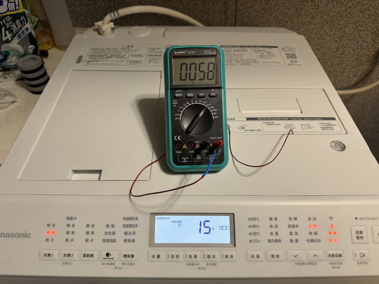 國際牌 Panasonic NA-LX128B 滾筒洗脫烘 烘衣溫度實測
