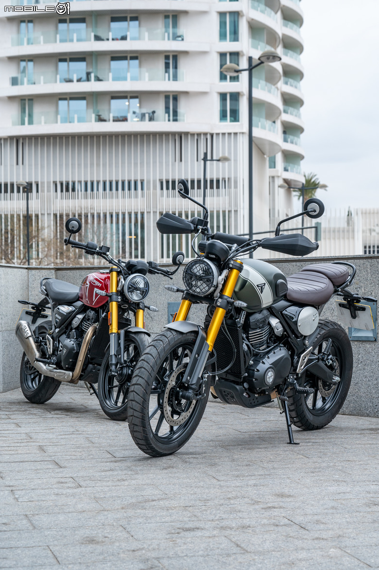 Triumph Speed 400/Scrambler 400 X西班牙試駕|雙生兄弟性格大不同!兩車究竟該怎麼選?