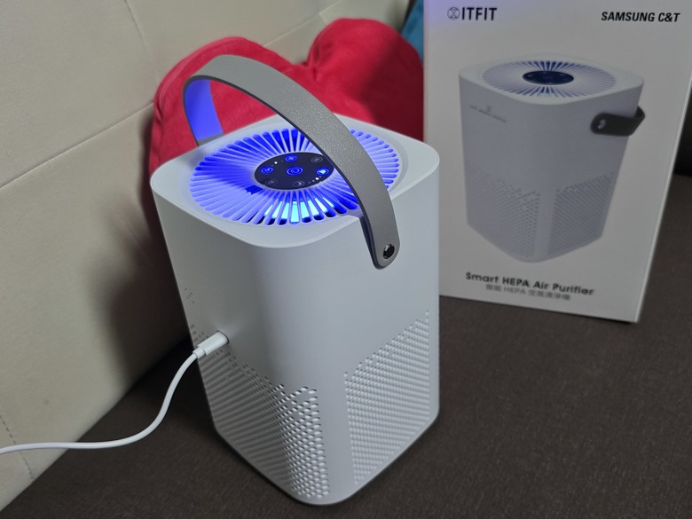 【小惡魔金龍踏春】ITFIT 三星 HEPA 智能空氣清淨機,給小坪數空間好空氣