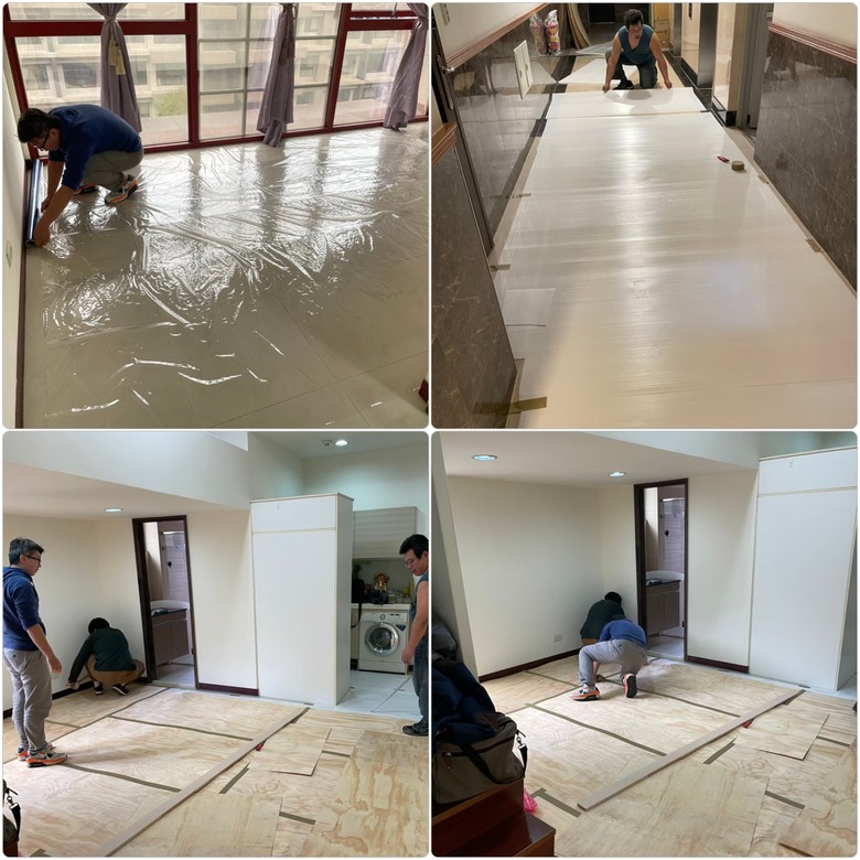 鈊沐室內設計Ｘ< 二十年房老屋翻新 > 節省費用與收納空間活用平衡：小空間的立體運用，工程執行狀況分享～