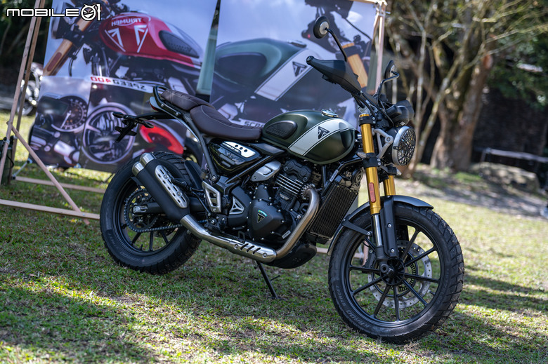 【採訪】Triumph Speed 400/Scrambler 400 X台灣發表!售價25.3萬起!