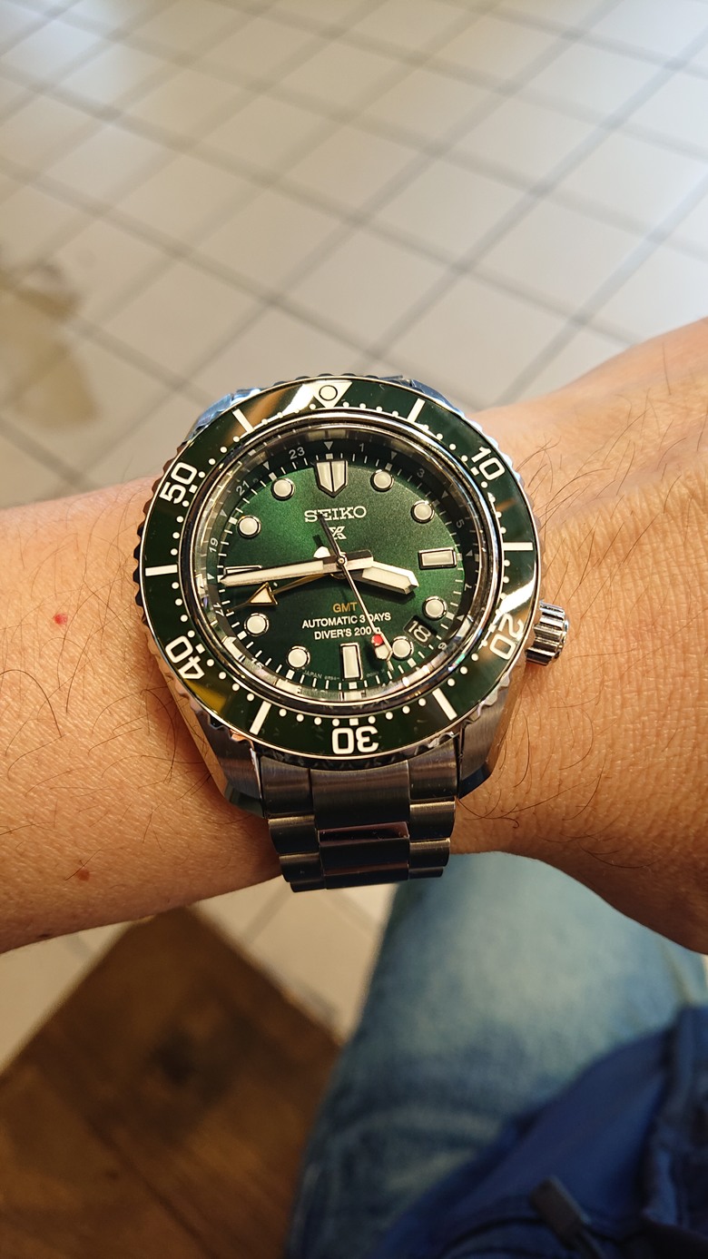 開箱：大谷翔平款 SEIKO Prospex 1968 Diver GMT 綠水鬼