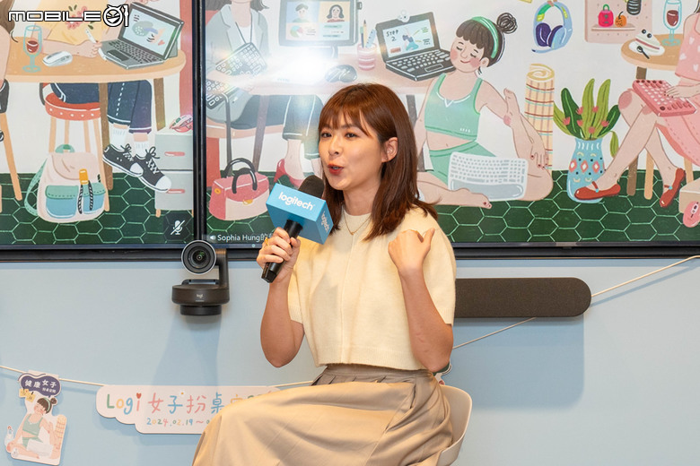 【採訪】羅技聯手人氣插畫家 33 打造「女子扮桌空間」 粉色 Wave Keys 人體工學鍵盤與左手版本 Lift 滑鼠同步登場