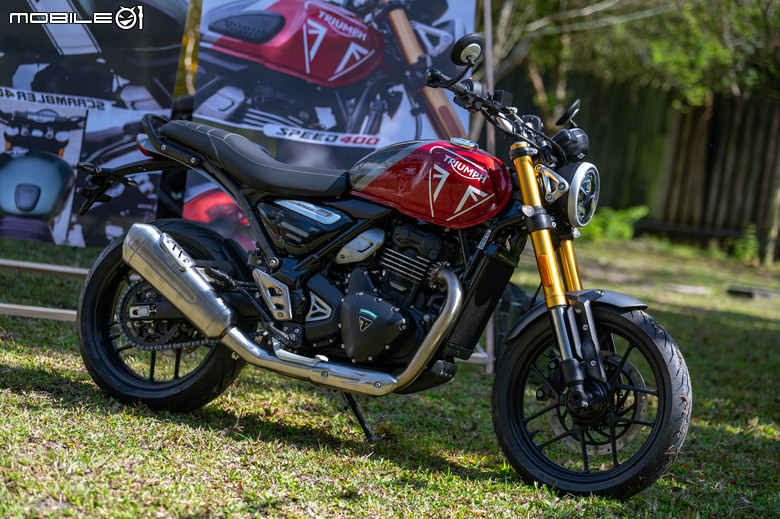 【採訪】Triumph Speed 400/Scrambler 400 X台灣發表!售價25.3萬起!
