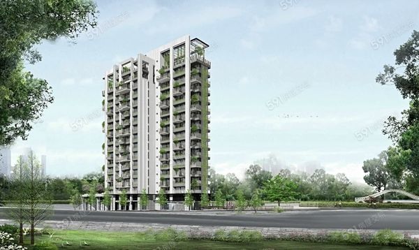 台中首屆宜居建築獎「垂直綠化獲好評」預售行情2字頭現攀4