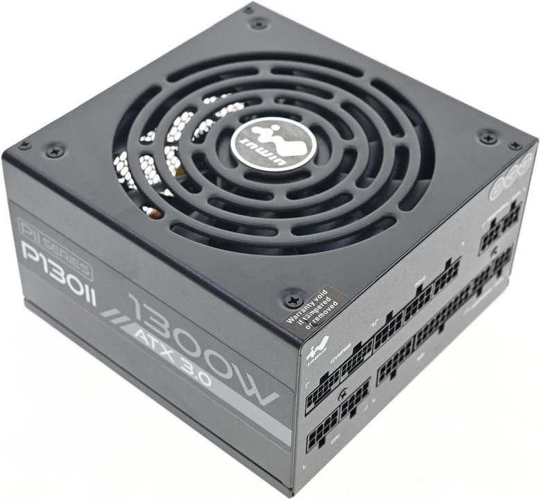 Inwin P130II ATX 3.0 1300W白金全模組化電源開箱