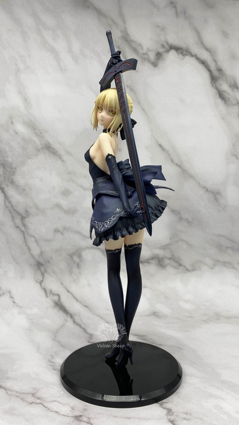 Fate-黑賽巴 短禮服Ver. GK塗裝分享