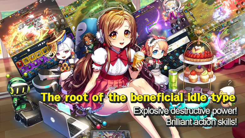 《Queen's Knights - Slash IDLE》 3月14日 通知上架 女王騎士 橫版3D 放置 RPG | 各種副本地下城 收集資源 附魔物品技能 培養寵物 招募傭兵 成為更強大的騎士