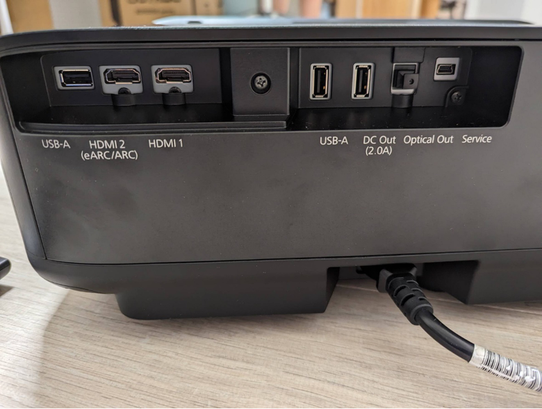 Epson EH-LS650 4K電玩雷射大電視－試機分享