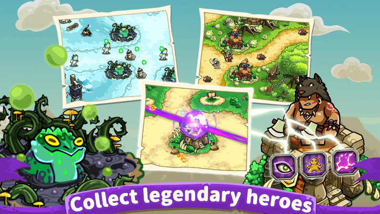 《Rush defense: idle TD》 3月5日 更新 原始人題材定點塔防策略 面對來自四面八方 怪物的挑戰 | 各種戰鬥地圖 天氣季節變化 影響 BUFF 加成 後期五倍瘋狂速快速割草