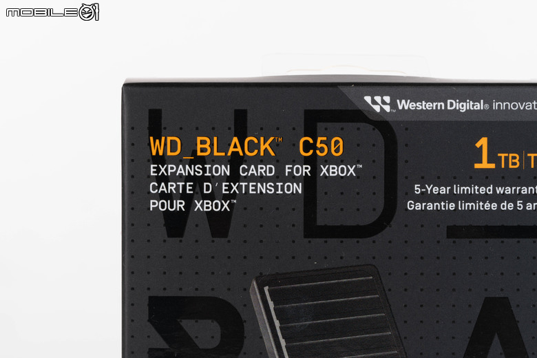 WD_BLACK C50 擴充卡試用 提供 XBOX Series X｜S 主機玩家更大儲存空間