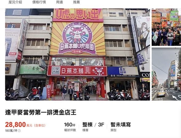 逢甲「日藥本舖」房東反向操作，金雞母撤後加價賣