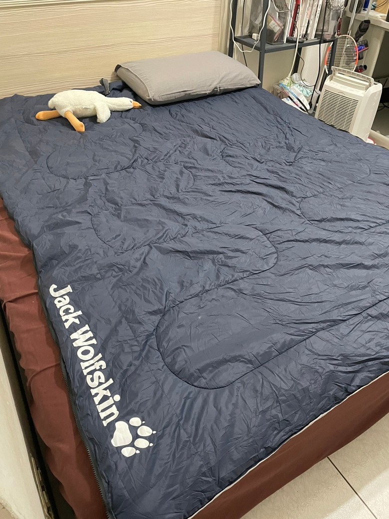 大家會把睡袋直接當棉被蓋嗎?