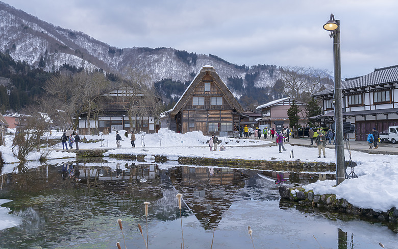點我看大圖 日本北陸 白川鄉合掌村點燈 兼六園 名古屋城 圓夢的旅行(下集)