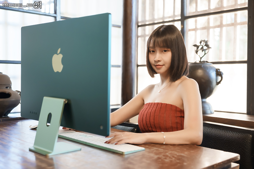 點我看大圖 Apple 24 吋 iMac 2023 體驗報告|基礎 M3 晶片依舊滿足工作、創作與遊戲需求