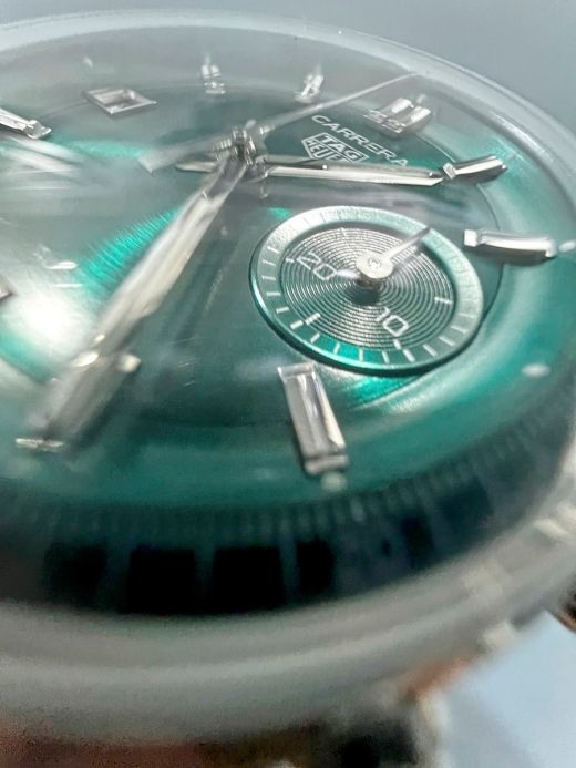 綠面Glassbox豪雅 簡單卻又不簡單的一支靚錶