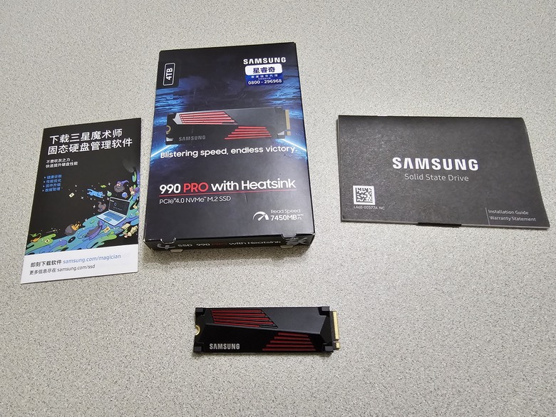 想玩的、沒玩的遊戲通通安裝，容量大就是任性~ 三星990 PRO 4TB SSD開箱及測試心得