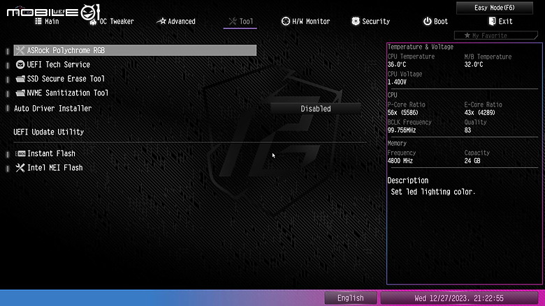 點我看大圖 性價取向擴充性強 Phantom Gaming Z790 Riptide WiFi 開箱
