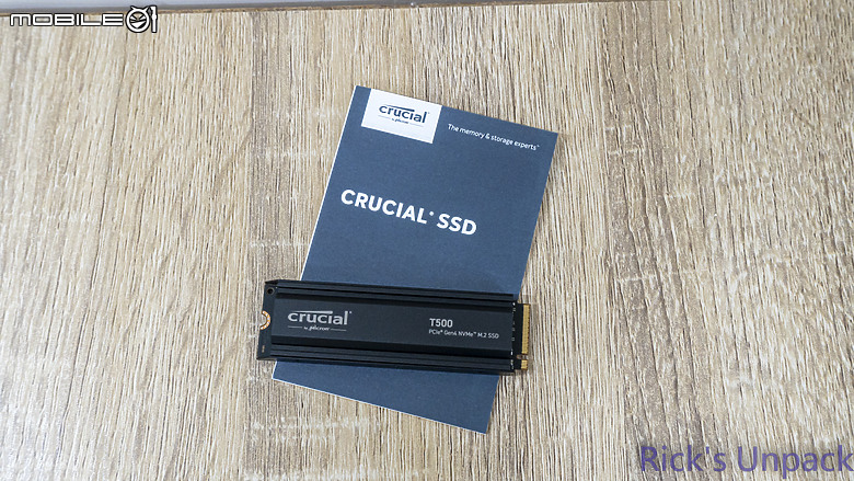 點我看大圖 【開箱】P5 PLUS的強力接班人 | Micron Crucial T500 Pro Gen4 SSD