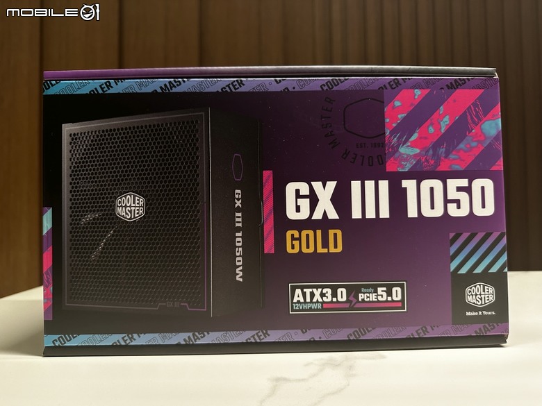 酷碼科技 GX III 1050 GOLD ATX 3.0電源