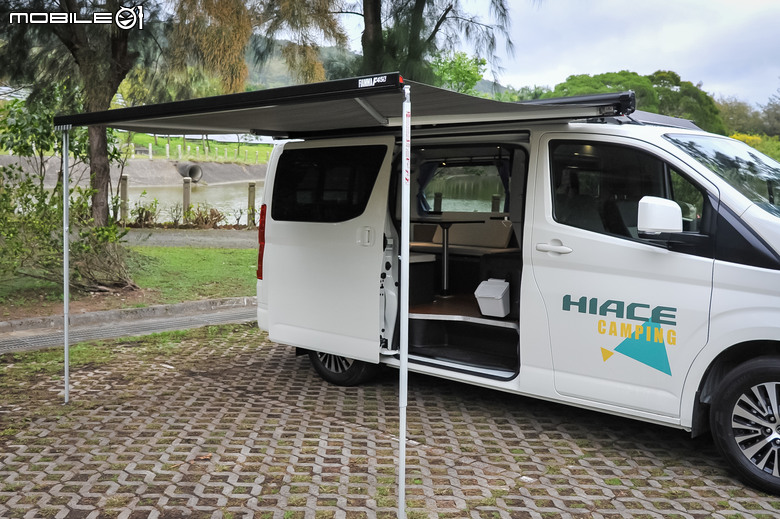 Toyota Hiace Camping 露營車試駕體驗｜展現大空間優勢、輕鬆露營沒煩惱！