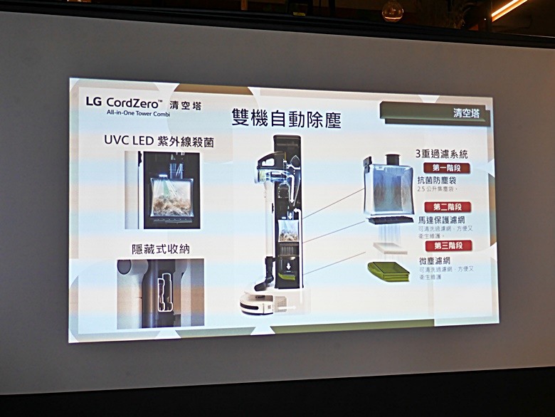 平面掃拖、角落強吸、一機雙功、全家輕鬆 —《LG CordZero ™清空塔｜吸塵器＋掃地機器人雙重奏體驗會》心得分享