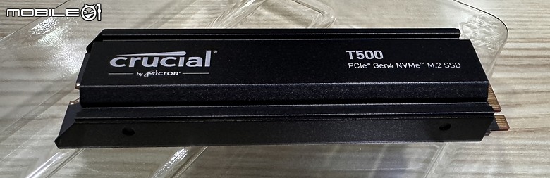 M.2 Gen4 後起之秀 Crucial T500 開箱