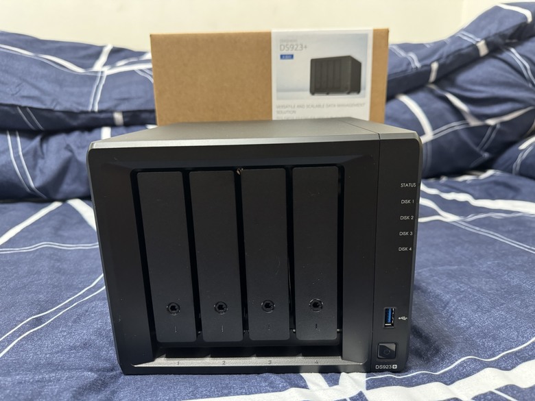 Synology NAS DS923+ 直上64G RAM(超划算) + 建置10G內網