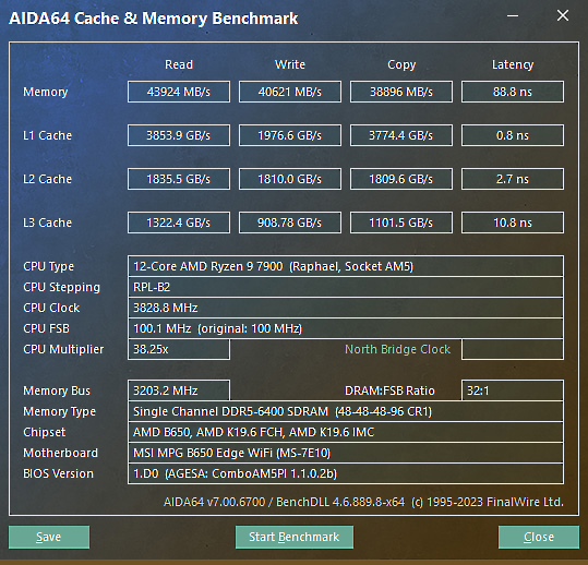 請問 美光 Crucial PRO DDR5-6000 24G 讀寫數據少一半該怎麼處理?(已解決)