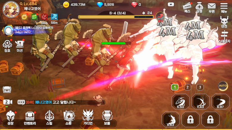 《Queen's Knights - Slash IDLE》 3月14日 通知上架 女王騎士 橫版3D 放置 RPG | 各種副本地下城 收集資源 附魔物品技能 培養寵物 招募傭兵 成為更強大的騎士
