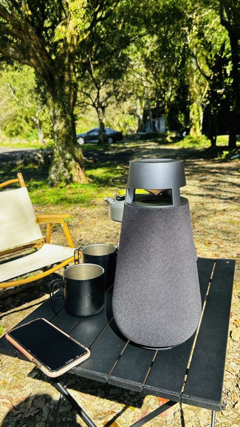 有音質又有顏質的LG XBOOM 360全景聲藍牙音響開箱