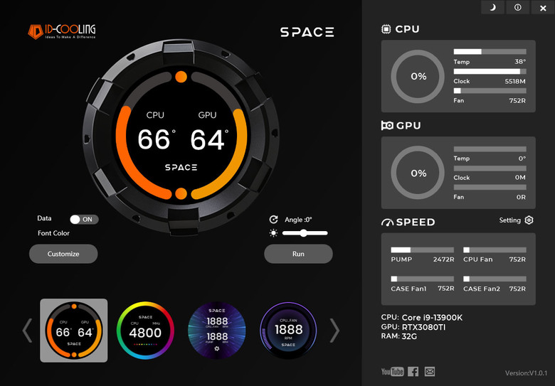 點我看大圖 ID-COOLING SL360 WHITE一體式水冷散熱器開箱