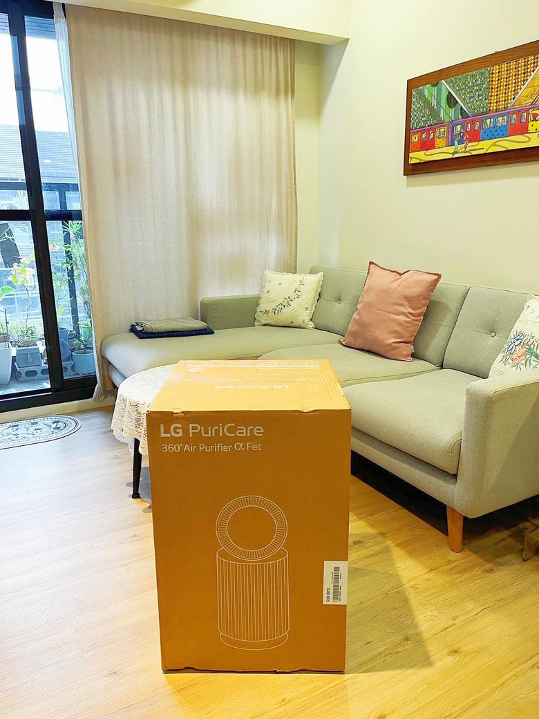 點我看大圖 【開箱體驗】LG PuriCare™ 360°空氣清淨機-寵物功能增加版二代