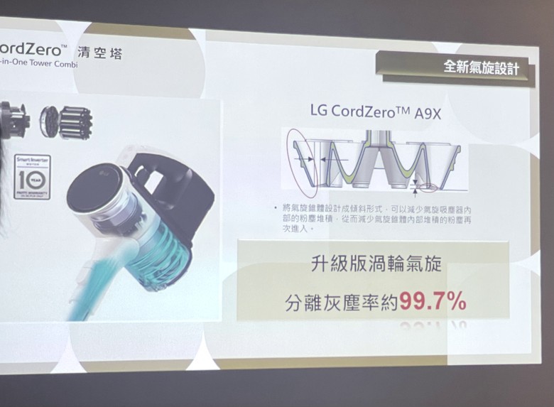 LG CordZero™ All-in-One Tower Combi 清空塔. 體驗會