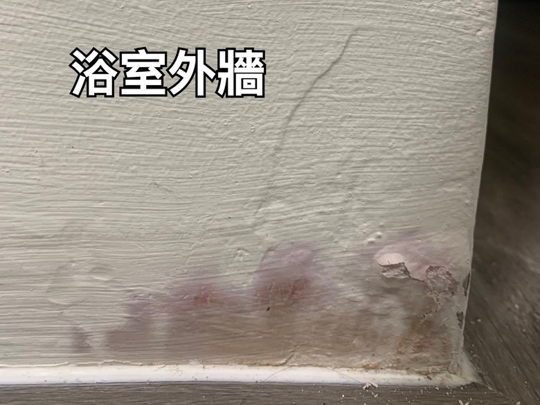 點我看大圖 這是滲水、潮濕還是漏水?