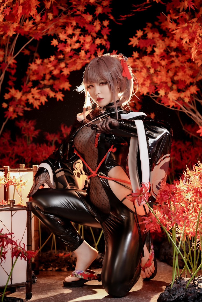 【勝利女神:妮姬】【COS分享】櫻花 黑夜潛行造型