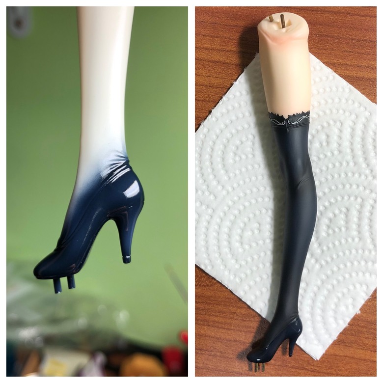Fate-黑賽巴 短禮服Ver. GK塗裝分享