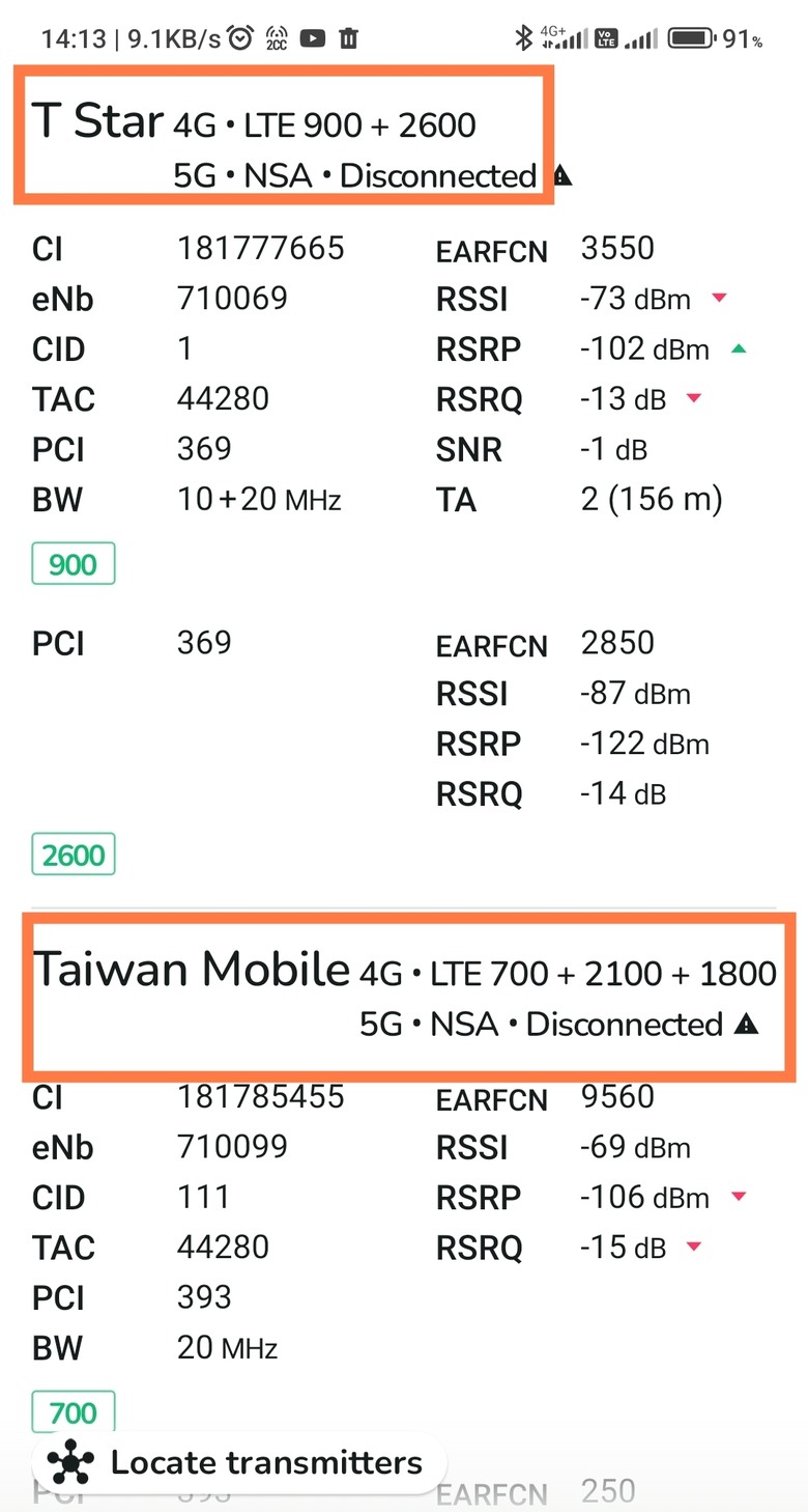 台哥星卡還是會優先連舊台星基地台？