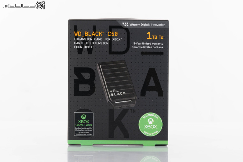 WD_BLACK C50 擴充卡試用 提供 XBOX Series X|S 主機玩家更大儲存空間