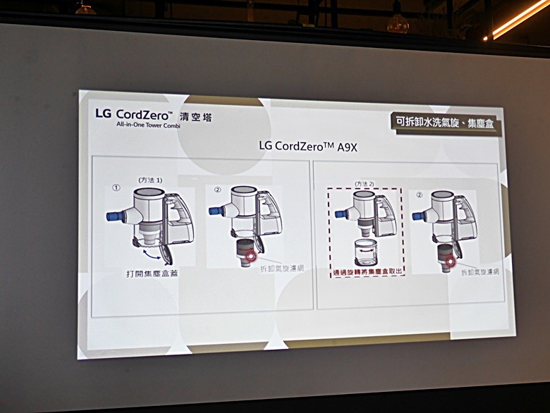 平面掃拖、角落強吸、一機雙功、全家輕鬆 —《LG CordZero ™清空塔｜吸塵器＋掃地機器人雙重奏體驗會》心得分享