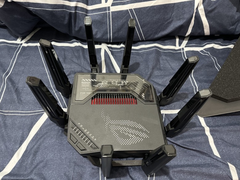 ASUS GT-BE98 Pro WiFi 7 路由器 ROG敗家之眼 速度完勝