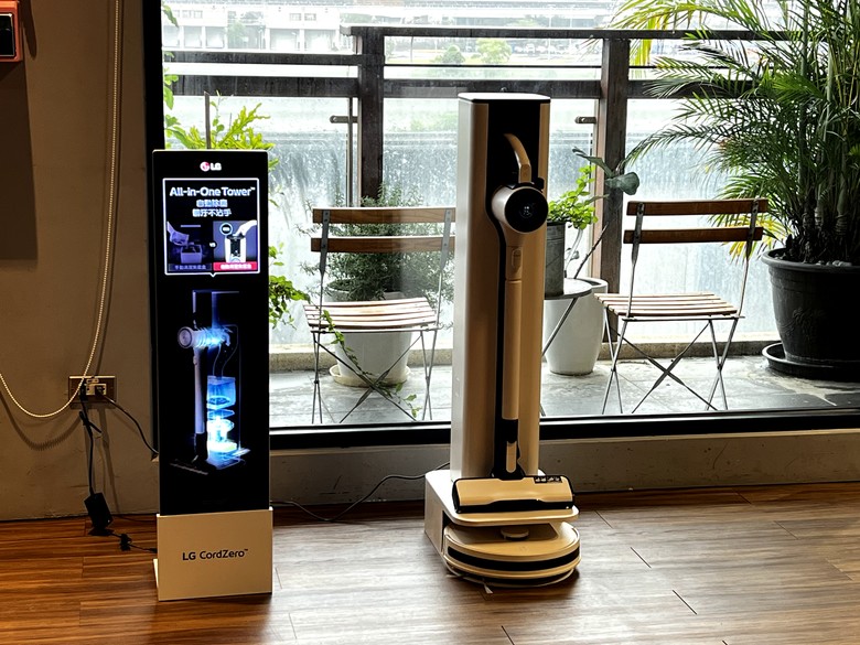 LG CordZero™清空塔 雙效合一 清潔與美觀兼具的好幫手!