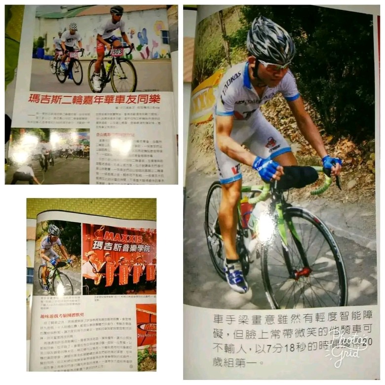 點我看大圖 謝謝大家幫我找回單車,當我人生不如意,靠單車翻轉台灣阿甘正傳學習阿甘精神,也感謝台灣媒體幫我採訪感動故事