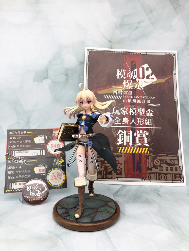 從零開始的魔法書-零 GK塗裝分享