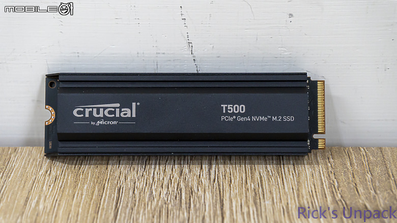 點我看大圖 【開箱】P5 PLUS的強力接班人 | Micron Crucial T500 Pro Gen4 SSD