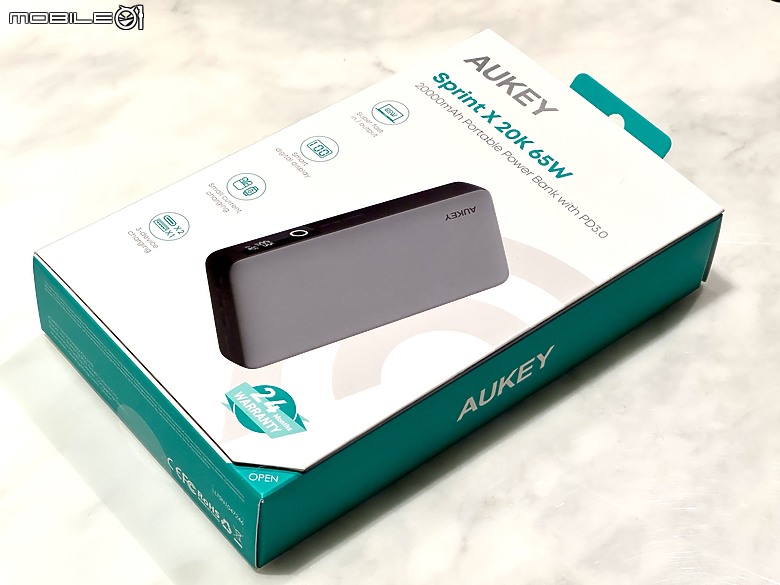 [束褲開箱] AUKEY Omnia II 第二代氮化鎵系列充電器、行動電源