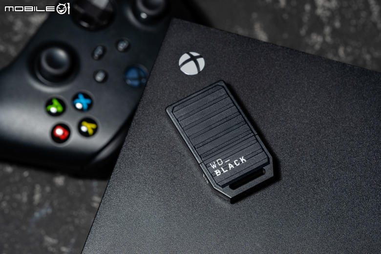 WD_BLACK C50 擴充卡試用 提供 XBOX Series X|S 主機玩家更大儲存空間